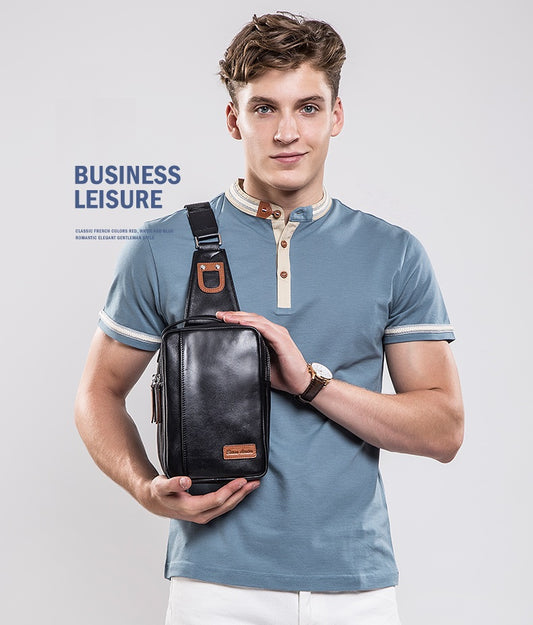 Men's Business Leasure Shoulder Bags - skyjackerz
