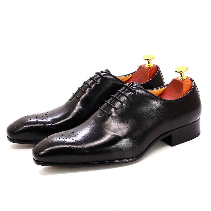 Men's Timeless Handcrafted Wedding Oxfords - skyjackerz