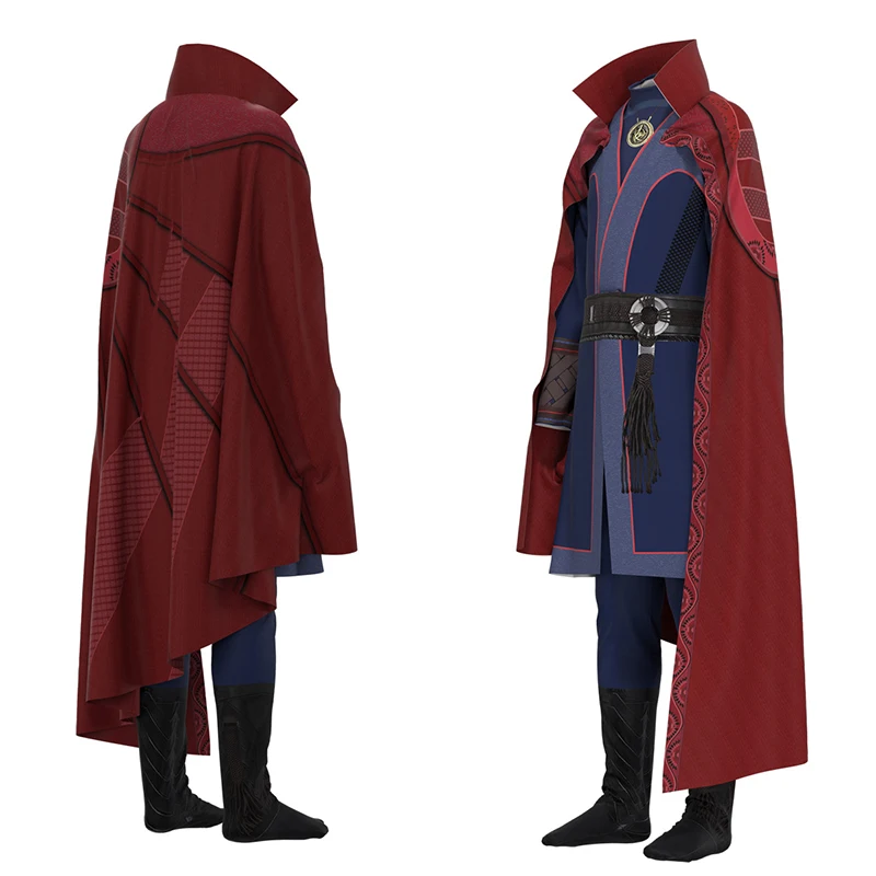 Doctor Strange Cosplay Costume with Accessories