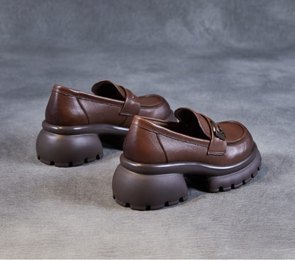 Women's Thick High Heel Casual Shoes - skyjackerz