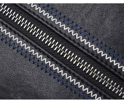 Men's Cowhide Leather Laptop Backpack - skyjackerz