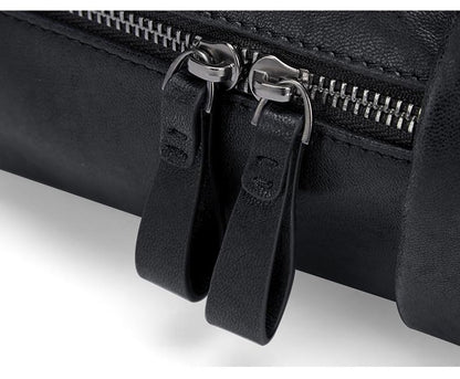 Men's Cowhide Leather Laptop Backpack - skyjackerz