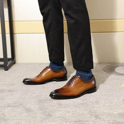 Men's Soft Leather Formal Shoes - skyjackerz
