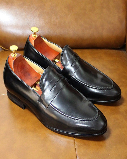 Men's Leather Casual Dress Shoes - skyjackerz