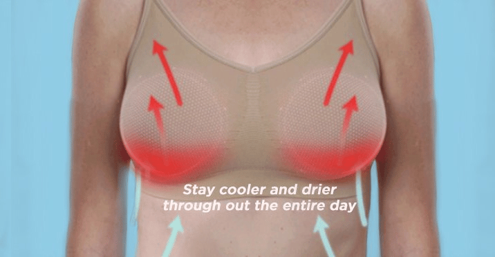 Breathable Cool Liftup Air Bra - skyjackerz