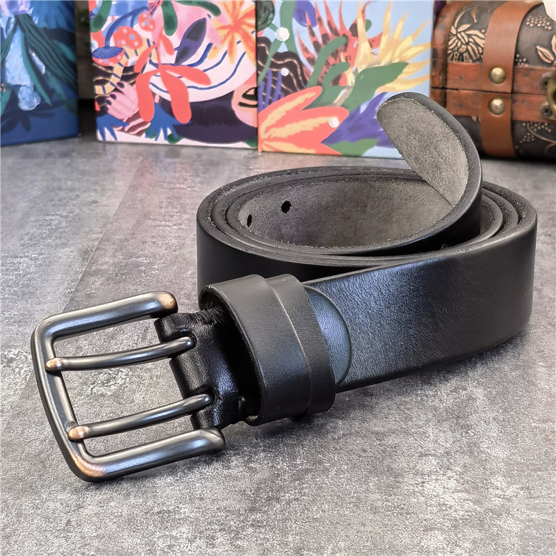 Retro Style Men's Leather Belt - skyjackerz