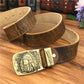 Brass Chief Cowboy Leather Belt For Men - skyjackerz