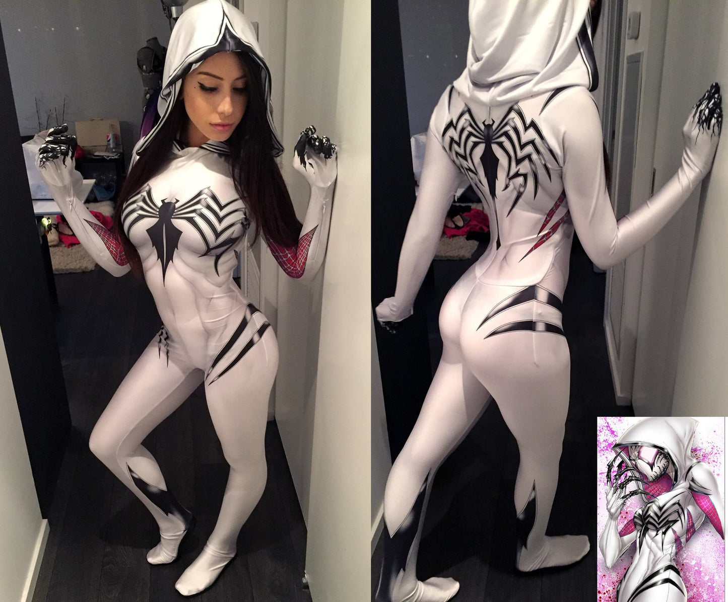 Halloween Spider Gwen Stacy Cosplay Costumes - skyjackerz