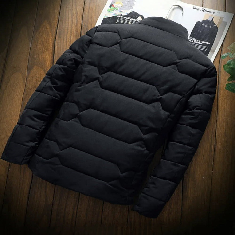 Men's Thick Cotton Winter Parka Jacket - skyjackerz