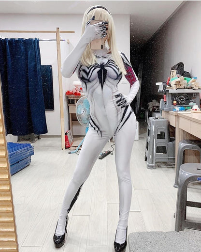 Halloween Spider Gwen Stacy Cosplay Costumes - skyjackerz