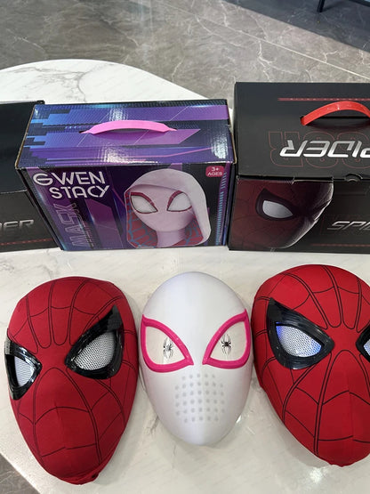 Spiderman - Chin Spiderman Electronic Mask with Moving Eyes - skyjackerz