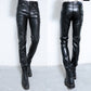 Men's Trendy Urban Leather Pants - skyjackerz