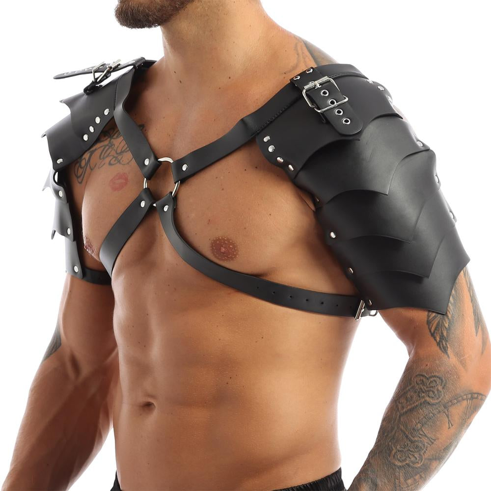 Men's Double Shoulder Armors Harness - skyjackerz