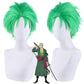 Only Wig / S Roronoa Zoro Wano Kimono Costume - skyjackerz