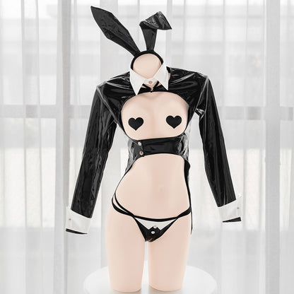 Bunny Butler Leather Tuxedo Set - skyjackerz