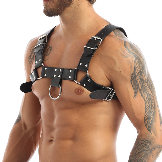 Men's Punk-Style Chest Accessory - skyjackerz