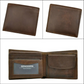 Black Plain VintageGuard Men's Leather Wallet - skyjackerz