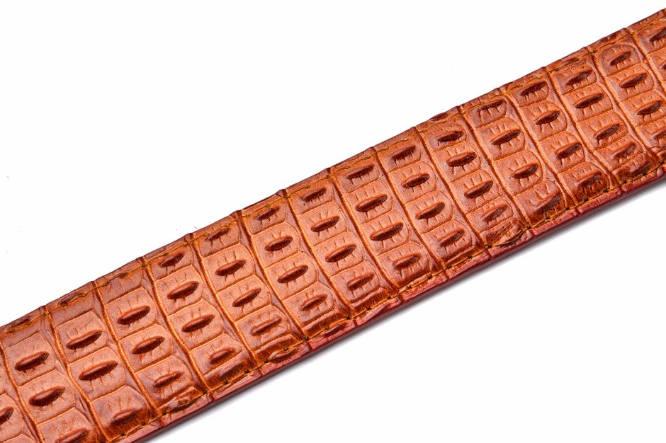 Men's Stylish Crocodile Leather Belt - skyjackerz