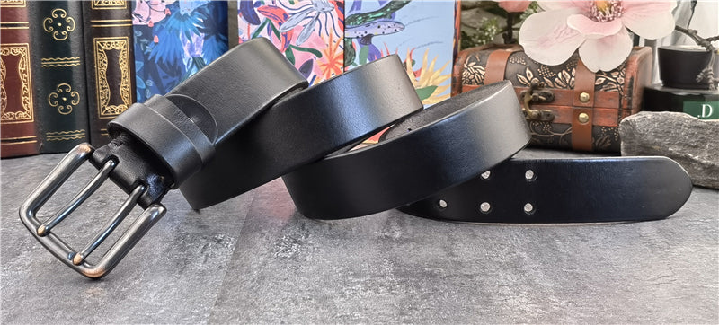 Retro Style Men's Leather Belt - skyjackerz