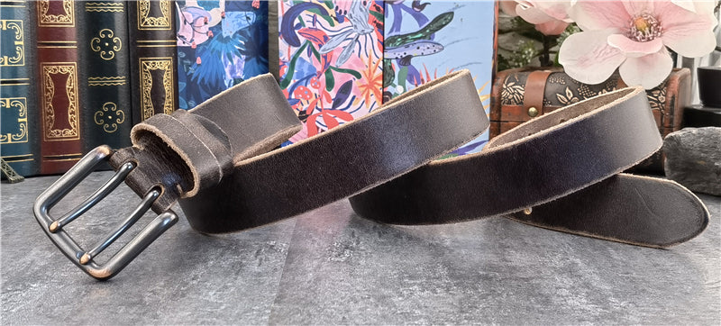 Retro Style Men's Leather Belt - skyjackerz