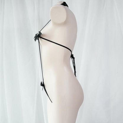 Halloween Devil Bat Bikini Set - skyjackerz