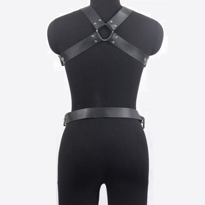 Men's Leather Punk Corset - skyjackerz