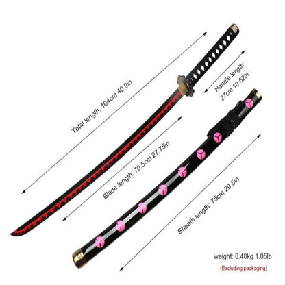 One Piece Zoro Wooden Sword Toys - skyjackerz
