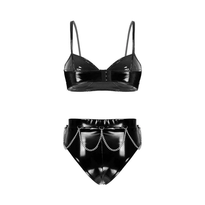 Women's Sensual Leather Clubwear - skyjackerz