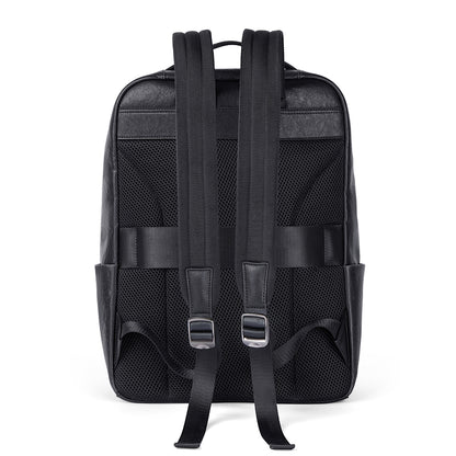 Men's Cowhide Leather Laptop Backpack - skyjackerz