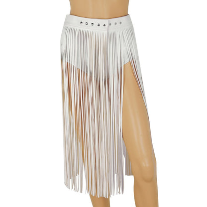 Women's Sexy Long Trissel Skirt - skyjackerz