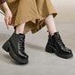 Women's Thick High-Heel Ankle Boots - skyjackerz