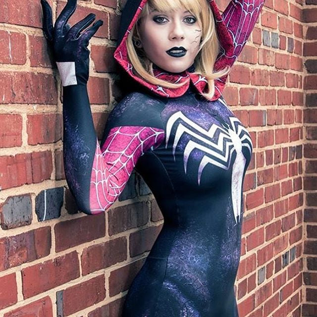 Halloween Spider Gwen Stacy Cosplay Costumes - skyjackerz
