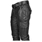 Men's Fashion Pocketed Leather Pants - skyjackerz