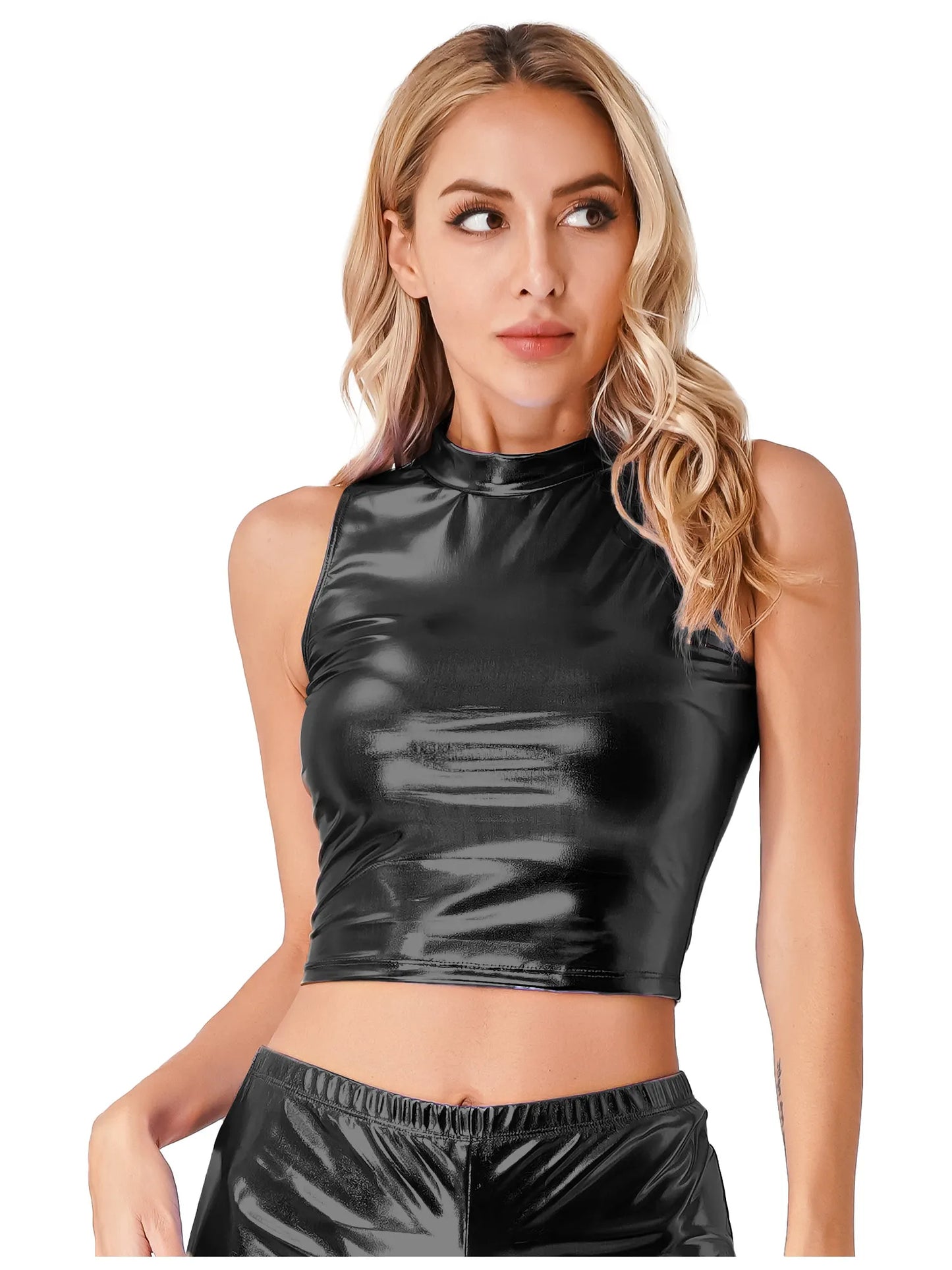 Women's Shiny Rave Outfit - skyjackerz