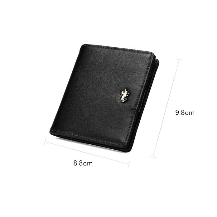 Men's Stylish Mini Leather Coin Purse - skyjackerz