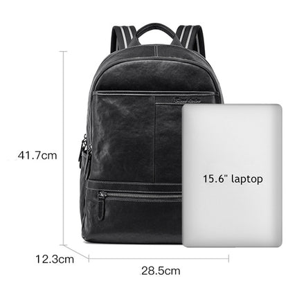 Men's Leather Waterproof Travel Bag - skyjackerz