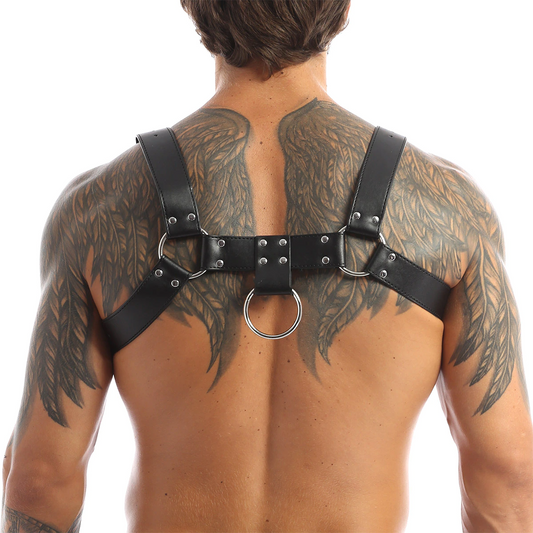 Men's Punk-Style Chest Accessory - skyjackerz