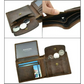 Black Plain VintageGuard Men's Leather Wallet - skyjackerz
