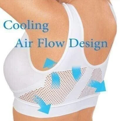 Breathable Cool Lift Up Air Bra, Seamless No Underwire Air