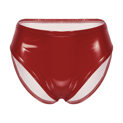 Women's Latex Lingerie Panties - skyjackerz