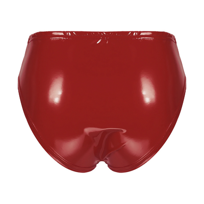 Women's Latex Lingerie Panties - skyjackerz