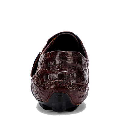 Men's Leather Crocodile Casual Shoes - skyjackerz