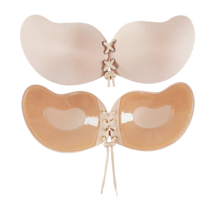 Mango Beige / A Push Up Strapless Bra - skyjackerz