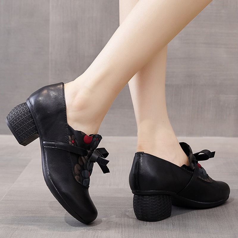 Women's Slip-On High Heel Shoes - skyjackerz