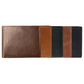 Black Plain VintageGuard Men's Leather Wallet - skyjackerz