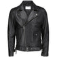 Terminator / Medium Biker Black Vintage Leather Jacket For Men - skyjackerz