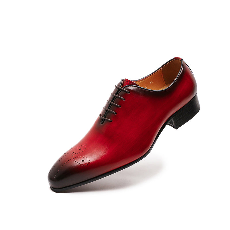 Men's Timeless Handcrafted Wedding Oxfords - skyjackerz