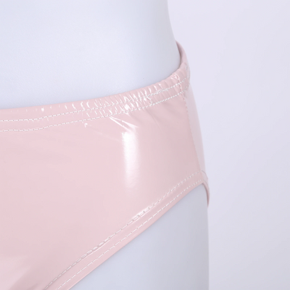 Women's Latex Lingerie Panties - skyjackerz