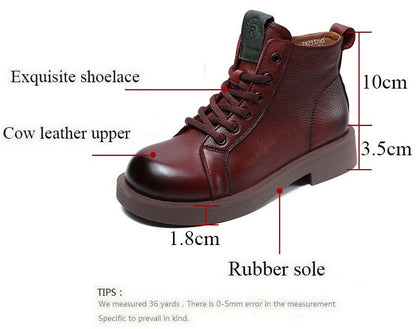 Women's Retro Casual Ankle Boots - skyjackerz