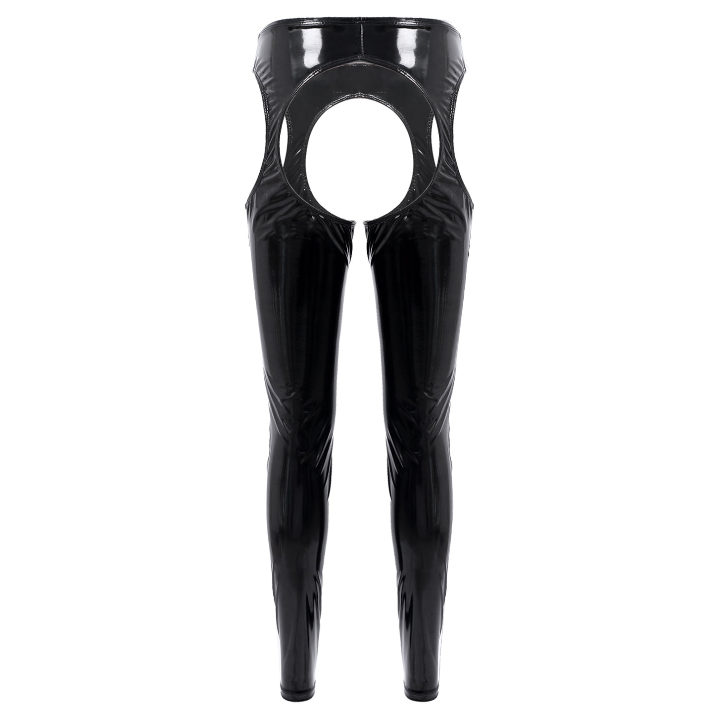 Black-A / S Women's Cutout Leather Pants - skyjackerz